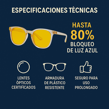 Gafas De Lente Amarillo - Maka