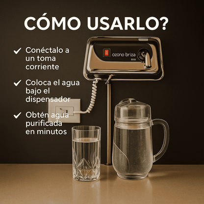 FILTRO PURIFICADOR DE AGUA EN ACERO QUIRURGUCO