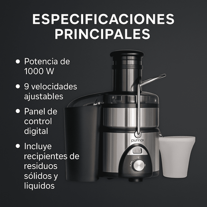 EXTRACTOR DE JUGOS SENCILLOS PURIFIL