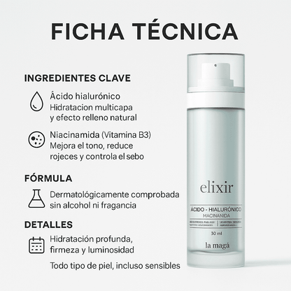 Ácido Hialurónico - Elixir x50ml