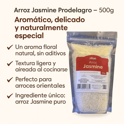 Arroz Jazmine - Prodelagro x500g