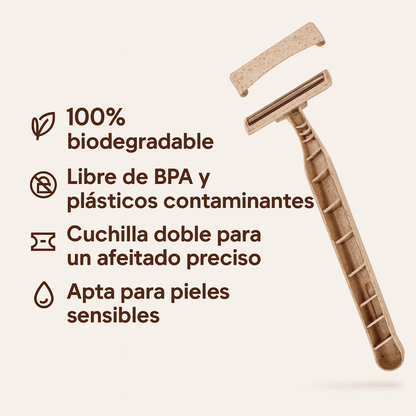Cuchilla de Afeitar Biodegradable - Montesol
