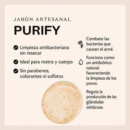 Jabón Artesanal Antiácne - Oiris