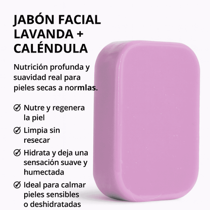 Jabón Facial Carbón Activado y Árbol de té - Botanikalia x80g