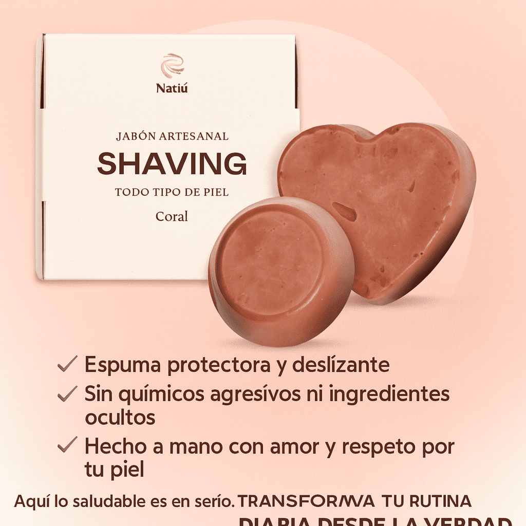 Jabón Shaving Coral para Depilar - Oiris