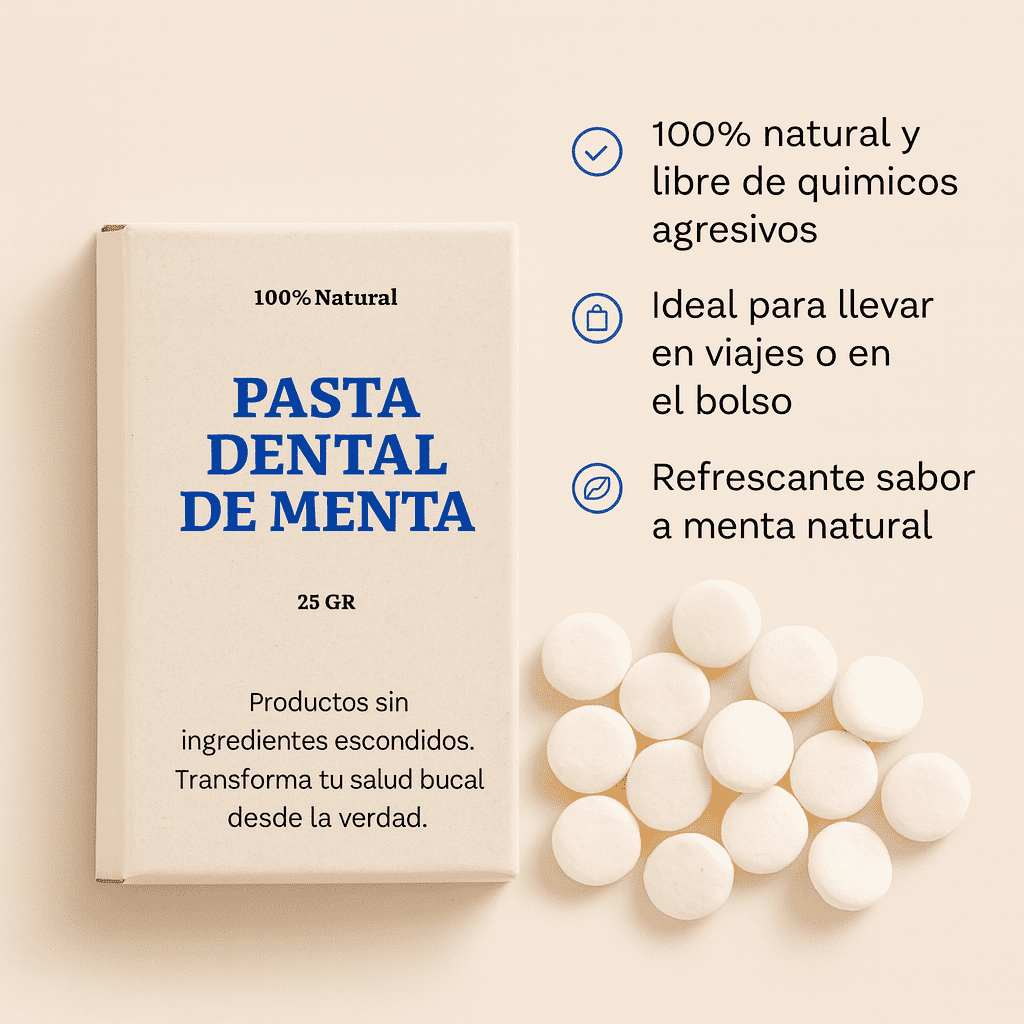 PASTA DENTAL SÓLIDA (Pastillas) - OIRIS