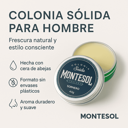 Perfume para Hombre - Montesol x40g