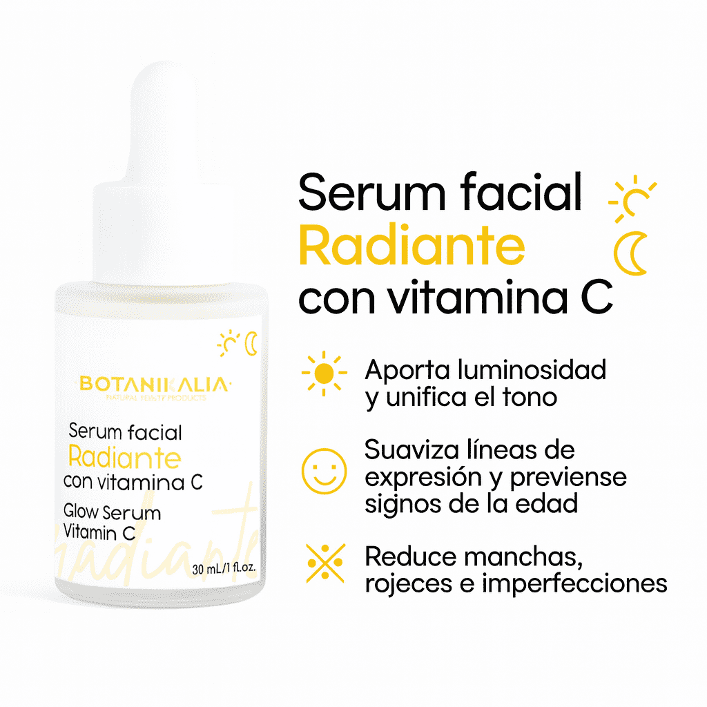 Sérum Radiante Con Vitamina C - Botanikalia x30ml