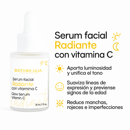 Sérum Radiante Con Vitamina C - Botanikalia x30ml