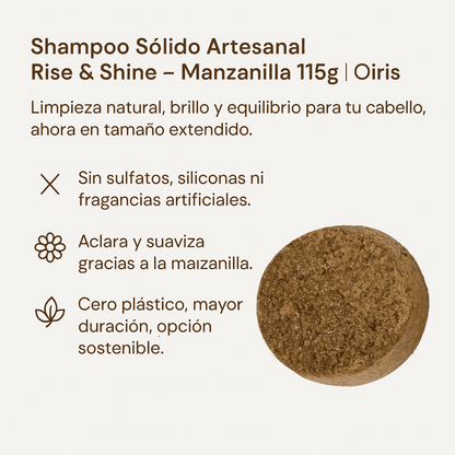 Shampoo Rise & Shine Azabache Laurel - Oiris