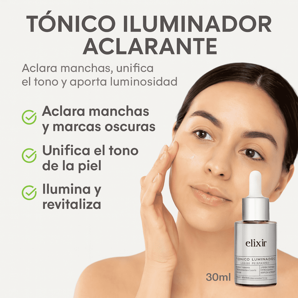 Tónico Iluminador Aclarante - Elixir x30ml