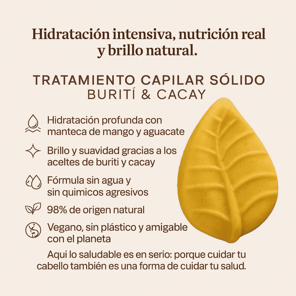 Tratamiento Capilar Sólido - Panavayu x50g