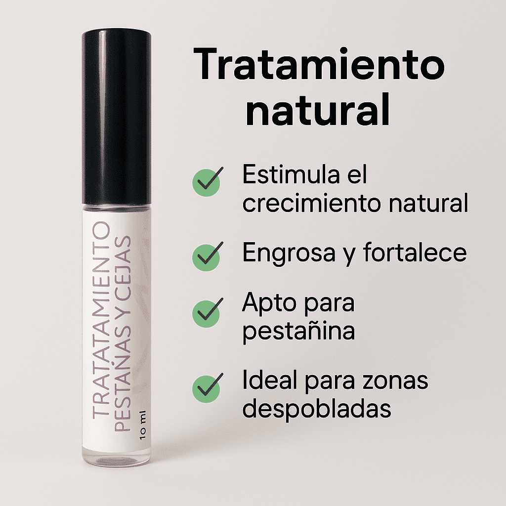 Tratamiento Para Cejas Y Pestañas - Soy Nativas x10ml