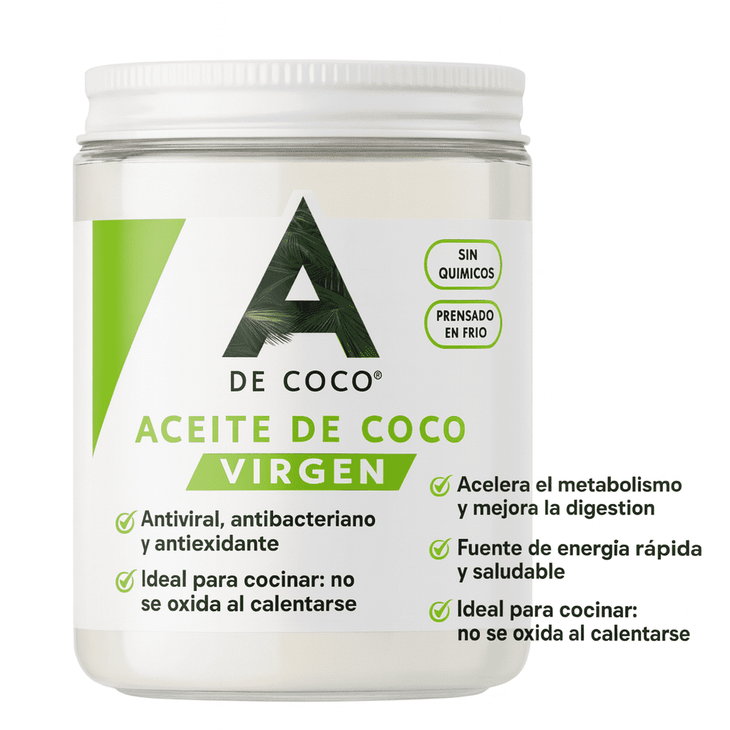 Aceite De Coco Virgen - A De Coco x420ml