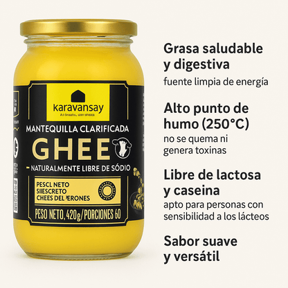 Mantequilla Guee Clarificada - Karavansay x420g
