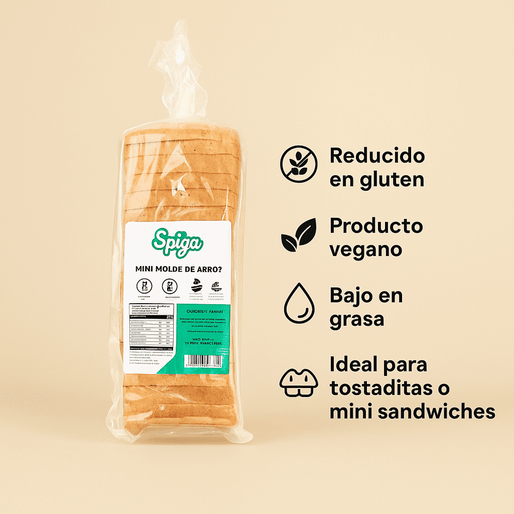 Mini Molde de Arroz - Spiga x 380g