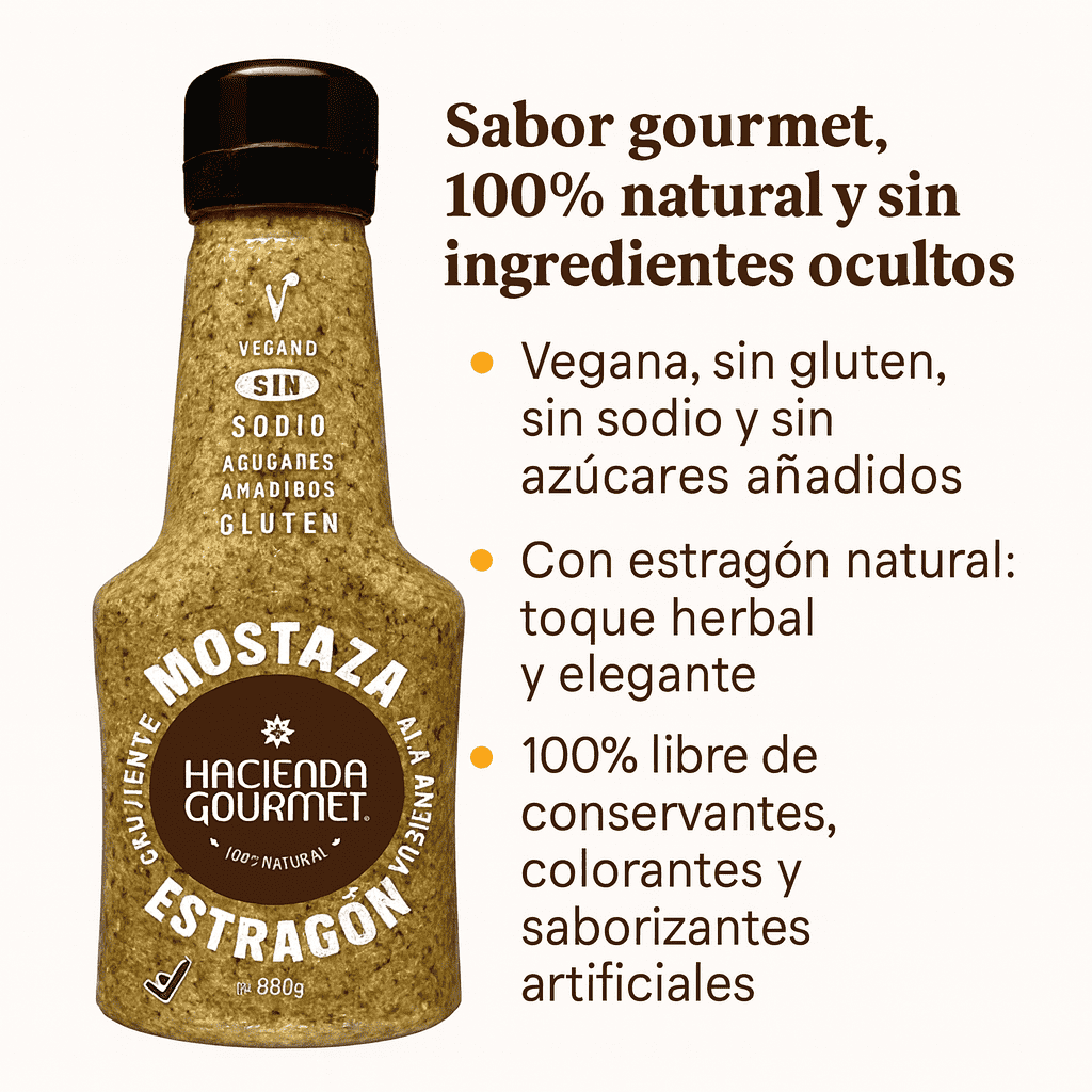 Mostaza Clásica - Hacienda Gourmet x380gr