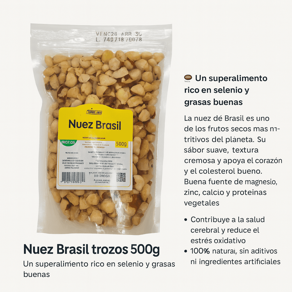Nuez De Brasil - Prodelagro x500g