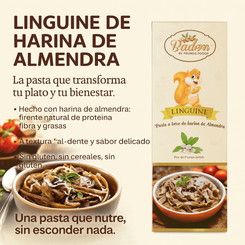 Pasta Linguine - Badem x250g
