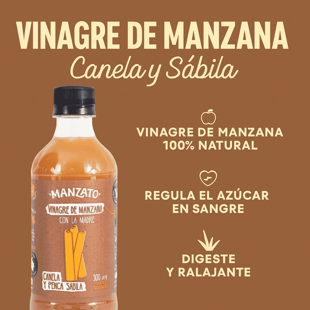 Vinagre de Manzana - Manzato x500ml