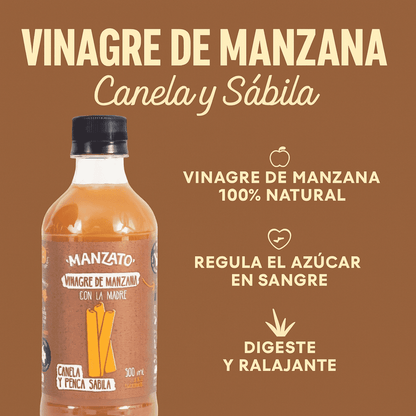 Vinagre de Manzana - Manzato x500ml