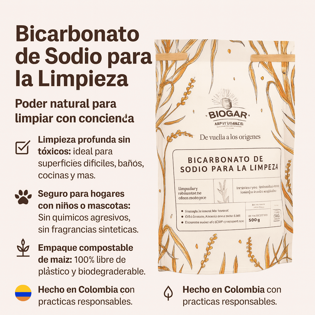 Bicarbonato De Sodio - Biogar x500gr