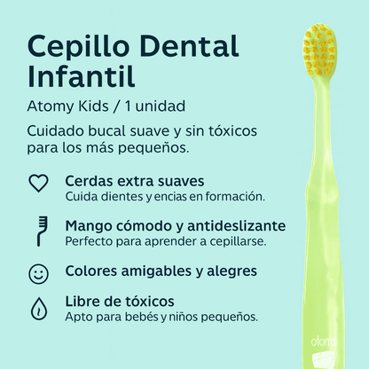 Cepillo De Dientes Para Niños - Atomy x1unid