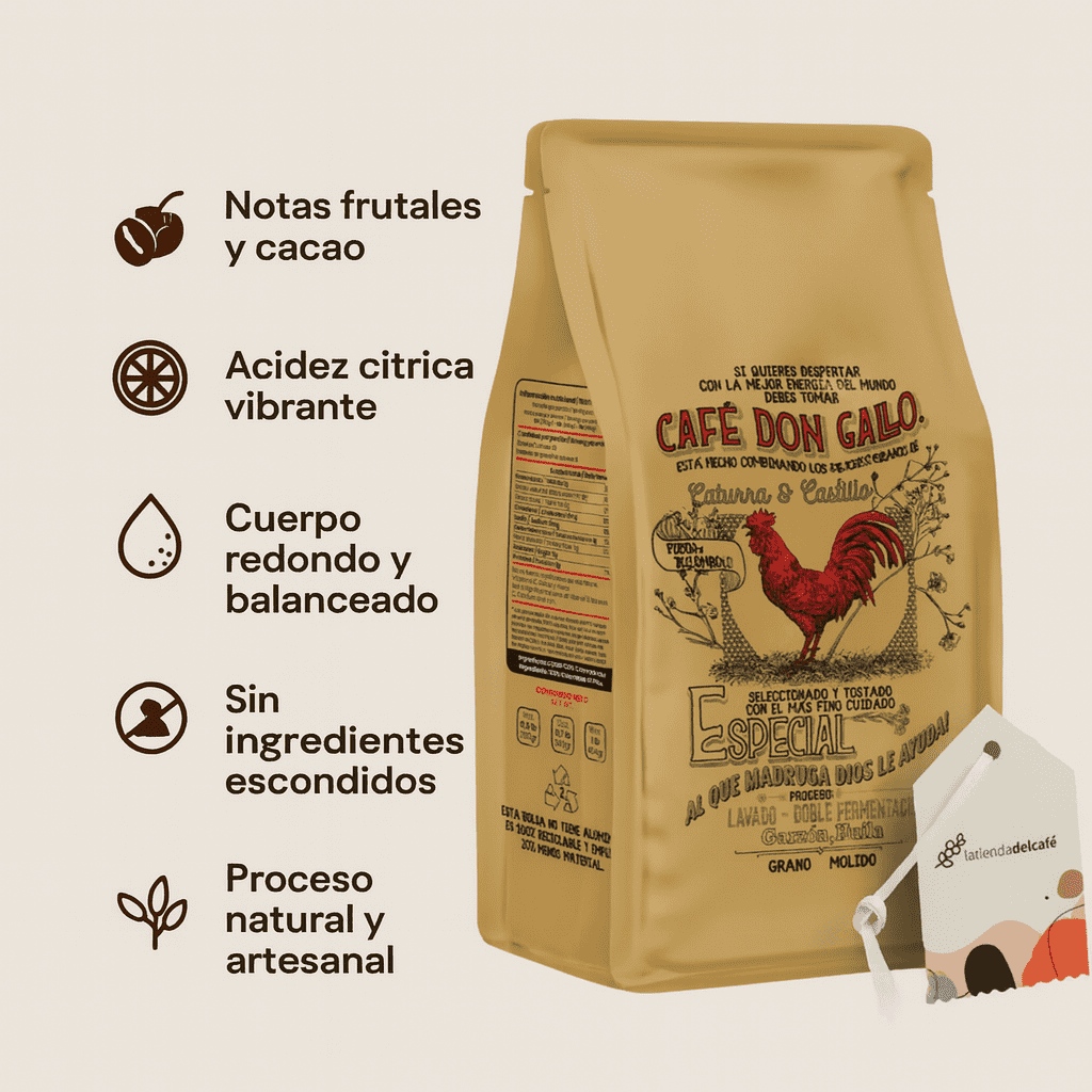 Café Especial Don Gallo Grano - LATTENDA x250gr