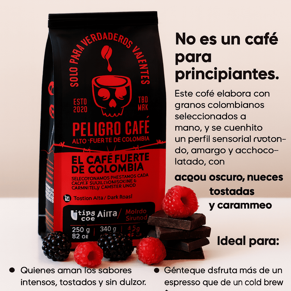 Café Especial Peligro Grano - LATTENDA x250gr