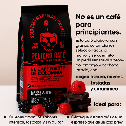 Café Especial Peligro Grano - LATTENDA x250gr