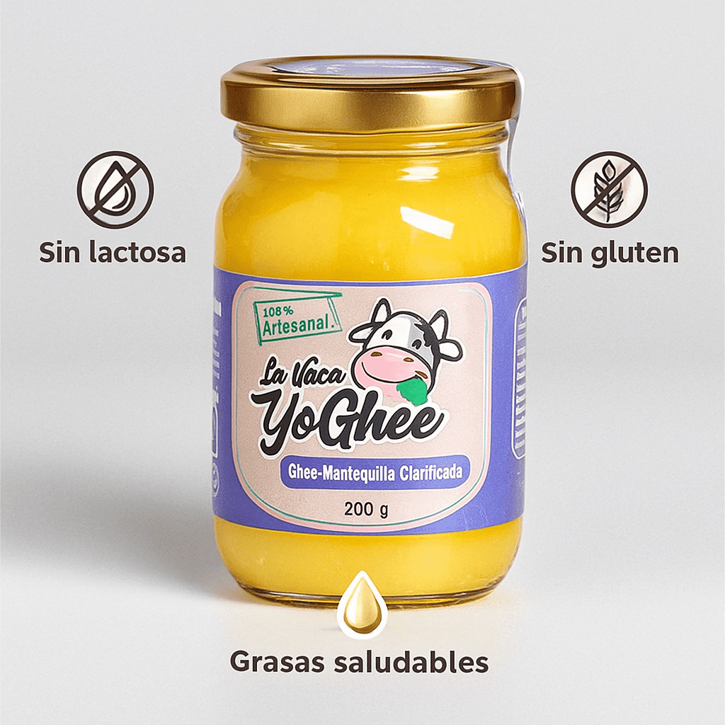 Ghee Clarificada - La Vaca YoGhee
