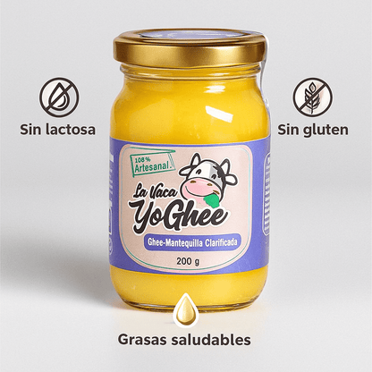 Ghee Clarificada - La Vaca YoGhee