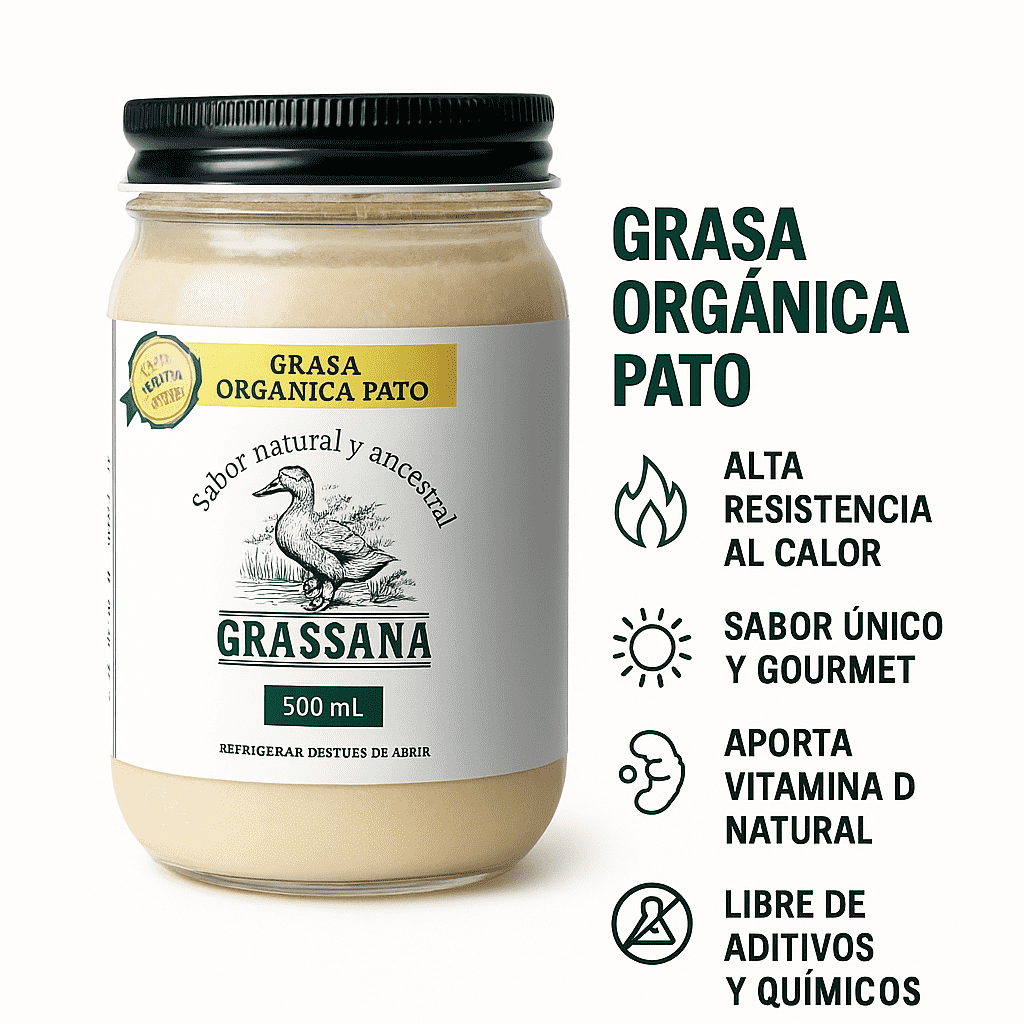 Grasa Orgánica de Pato - Grassana x500ml