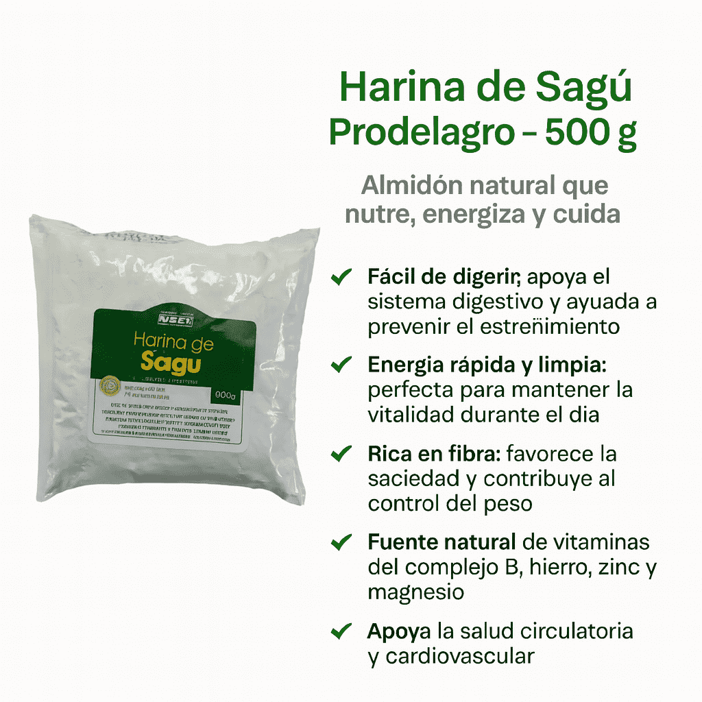 Harina De Sagú - Prodelagro x500g