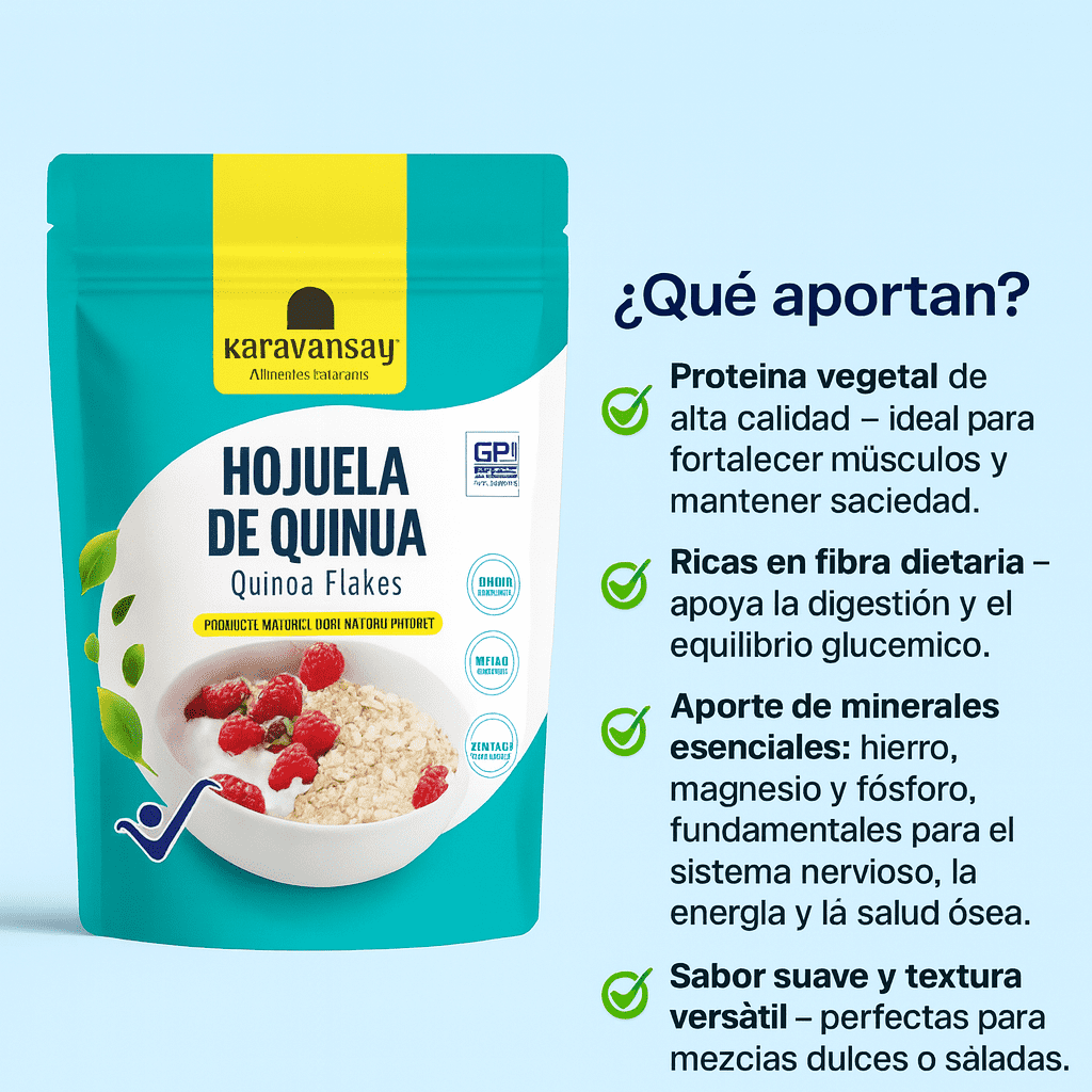 Hojuelas De Quinua - Karavansay x500g