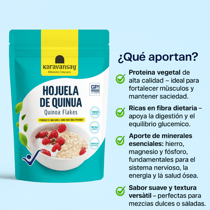 Hojuelas De Quinua - Karavansay x500g