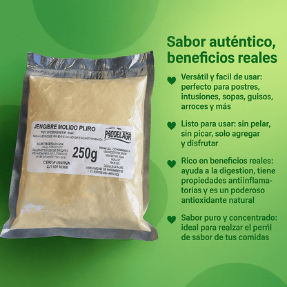 Jengibre Molido - Prodelagro x250g