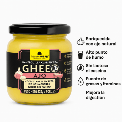 Mantequilla Guee (Ajo) Clarificada - Karavansay x175g