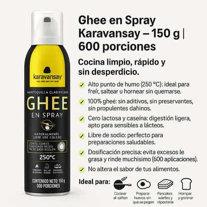 Mantequilla Guee En Spray - Karavansay x150g