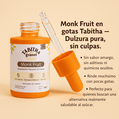 Monk Fruit Gotas - Tabitha x30ml