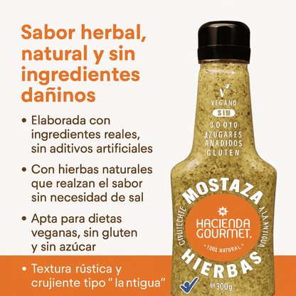 Mostaza Clásica - Hacienda Gourmet x380gr