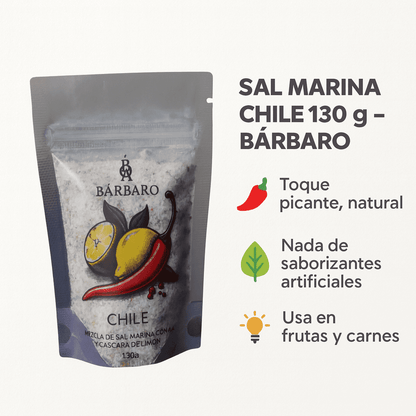 Sal Marina Chile - Bárbaro x130g