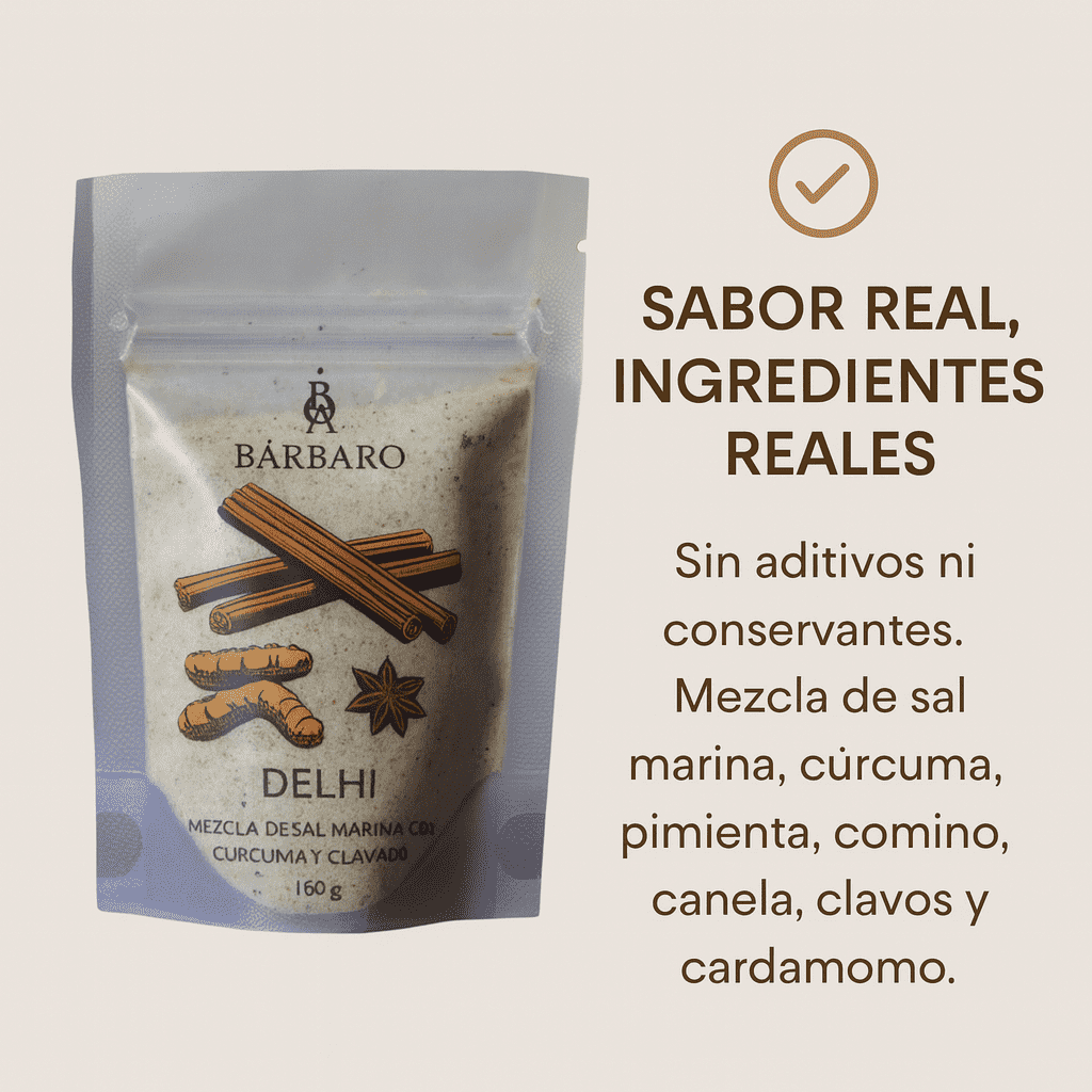 Sal Marina Delhi - Bárbaro x130g