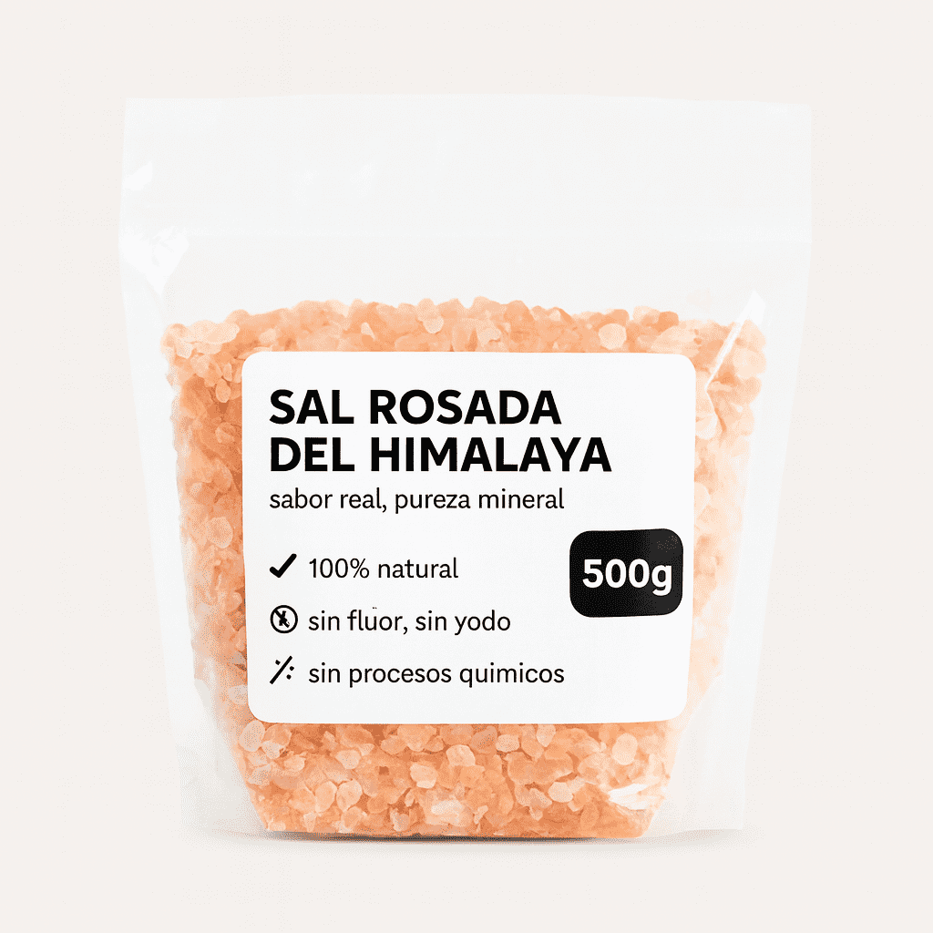 Sal Rosada Del Himalaya Gruesa - Prodelagro x500g