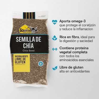 Semillas de Chía - Karavansay x250g