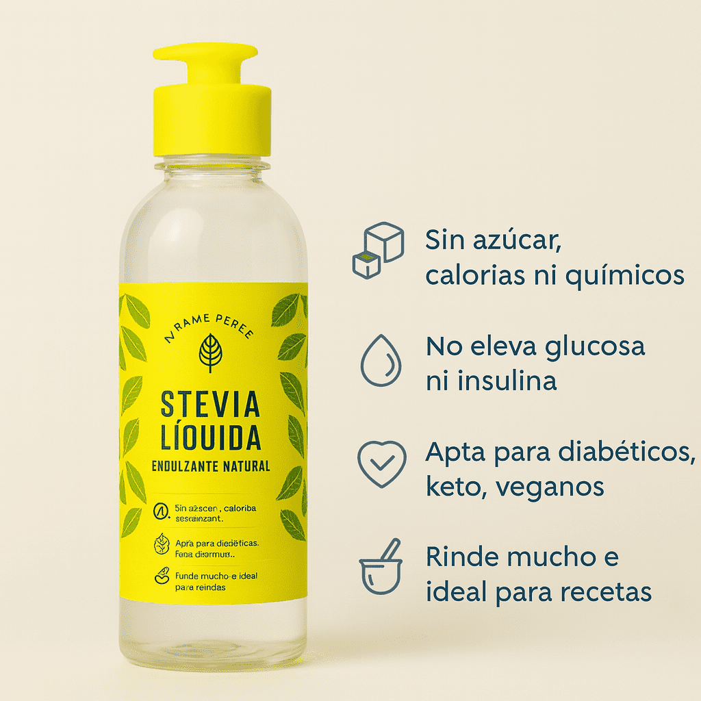 Stevia 100% Natural - Pame Perez x250ml