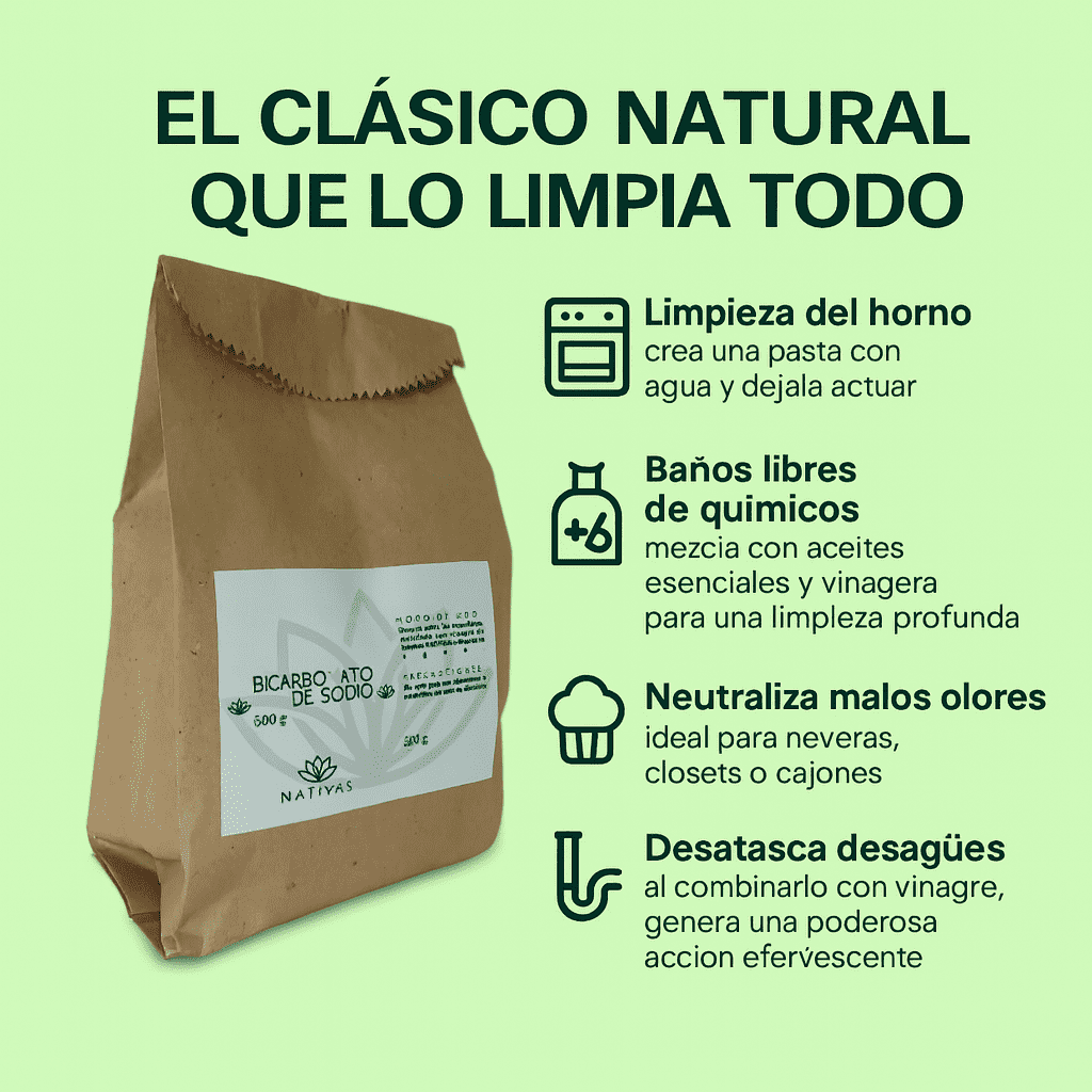 Bicarbonato De Sodio - Nativas x500g