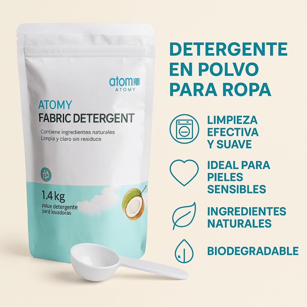 Detergente En Polvo - Atomy x1kg