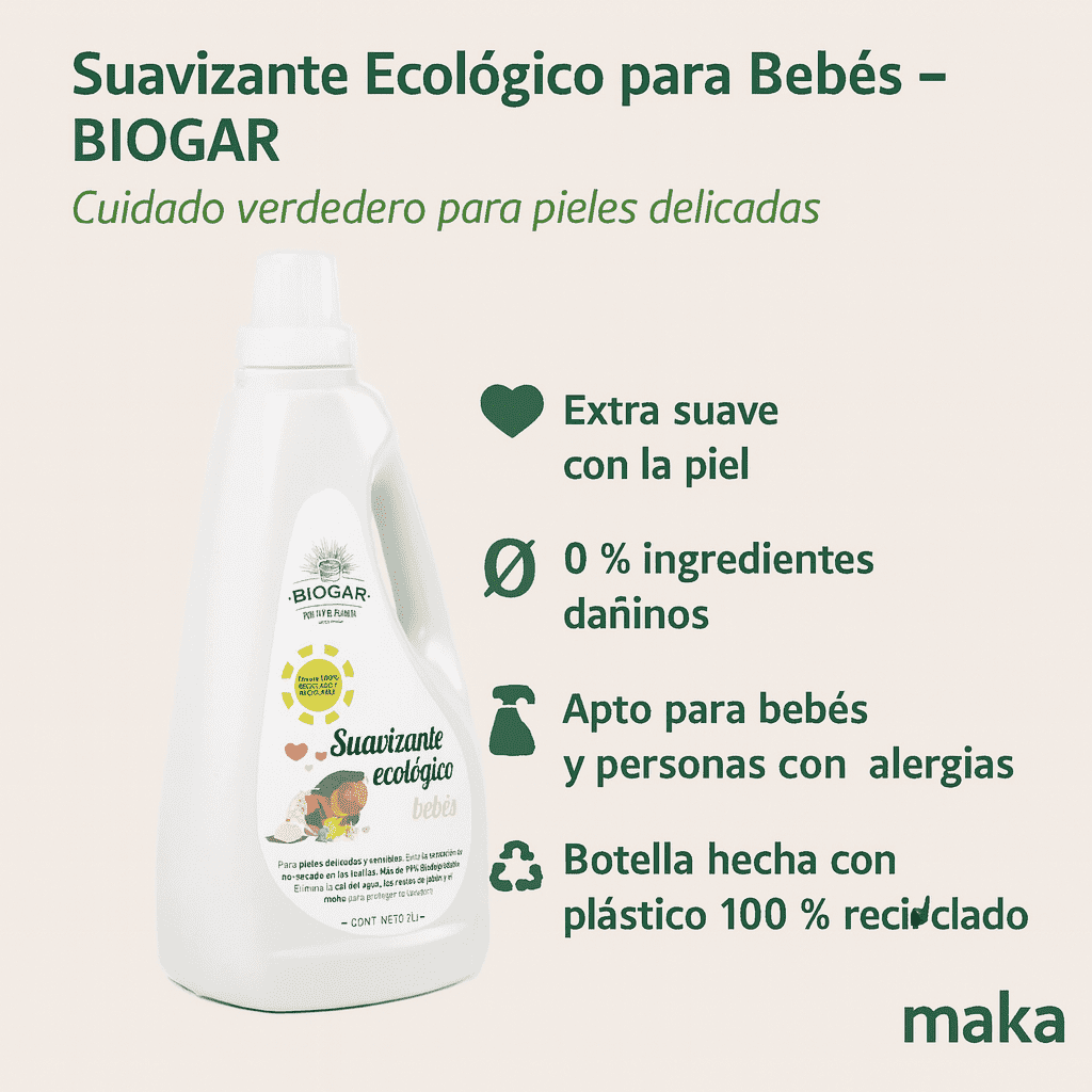 Suavizante Para Bebés - Biogar x2L