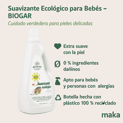 Suavizante Para Bebés - Biogar x2L